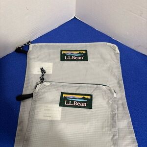 Set of 2 LL Bean travel pouches